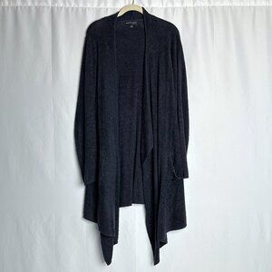 BAREFOOT DREAMS Long Dark Blue Sweater - size L/XL